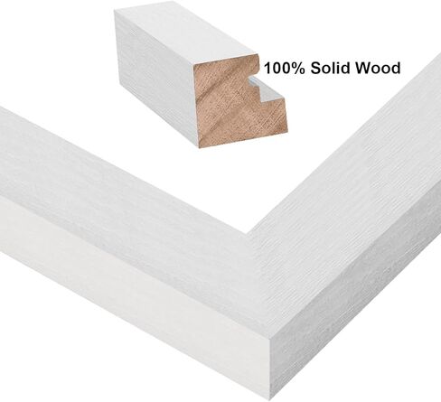 إطارات صور RR ROUND RICH DESIGN مصنوعة من الخشب الصلب مقاس 11x14 وعرض 5PK مقاس 8x10 مع حصيرة أو 11x14 بدون إطار صورة مثبت على الحائط باللون الأسود in Kuwait