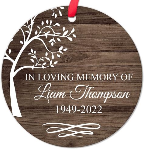 HYTURTLE My Mind Still Talks to You Cardinal Circle Ceramic Ornament - Memorial Christmas Ornament Gifts for Loss of Loved One in Heaven - Memorial Hanging Home Decorations Ornaments - 3' Inch in Saudi Arabia