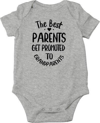 CBTwear Best Parents Get Promoted to Grandparents Baby Bodysuit in Saudi Arabia