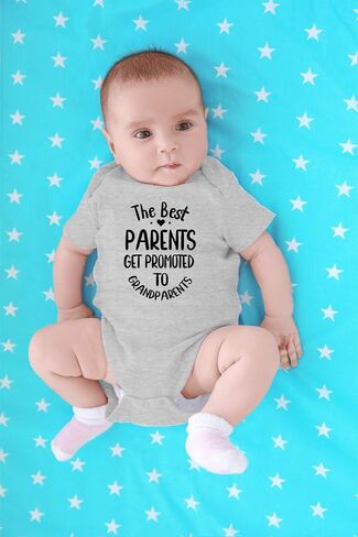CBTwear Best Parents Get Promoted to Grandparents Baby Bodysuit in Saudi Arabia