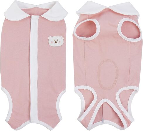 Recovery Suit for Dogs Cats, Cute Cat Recovery Suit Breathable Dog Onesie for Surgery Female Male Cone of Shame Alternative Surgical Spay Suit for Small Dogs Cats Pet Body Suit After Surgery,M in Kuwait