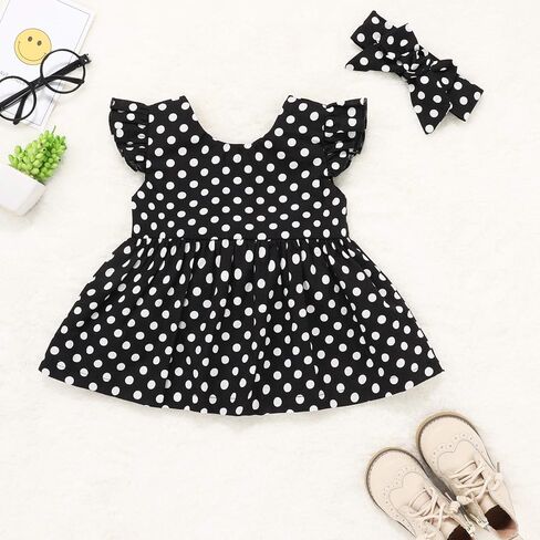 طقم عصابات رأس أزرق مكشكش قصير الأكمام + ملابس طفلة جينز ممزق in Kuwait