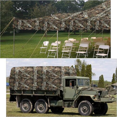 ستائر شبكية مموهة خفيفة الوزن من واكسايا، ستائر شبكية مموهة للتخييم، صيد البط، ظلة تحت عنوان ديكور الحفلات in Kuwait