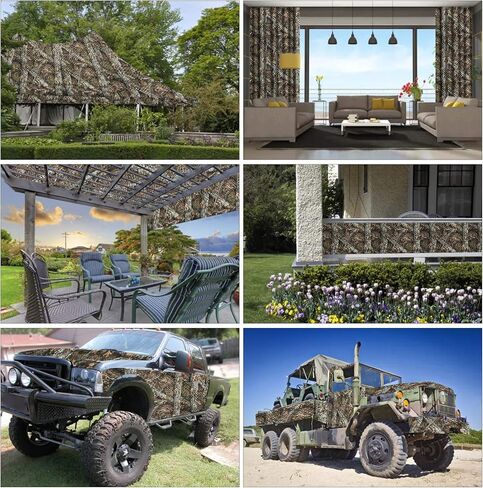 ستائر شبكية مموهة خفيفة الوزن من واكسايا، ستائر شبكية مموهة للتخييم، صيد البط، ظلة تحت عنوان ديكور الحفلات in Kuwait