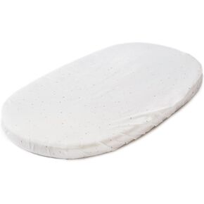 Stokke Sleepi Fitted Sheet by Pehr, Life Aquatic - Soft Sheets for Stokke Sleepi Crib/Bed - Available in Playful Patterns - 100% Cotton Percale