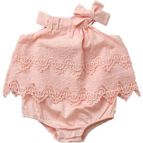 Colorful Childhood Newborn Baby Romper Girls Jumpsuit Infant Bodysuit Tutu Lace Dress Clothes Outfit