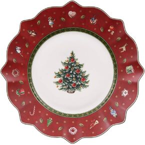 Villeroy & Boch Delight 240 mm Salad, Red, Breakfast plate in Kuwait