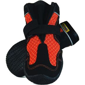 Muttluks, Mud Monsters All Terrain Rugged Summer Dog Boots with Rubber Soles for Hiking Running and Swimming - 2 Boots