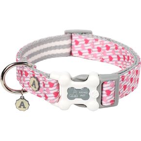 ARING PET Easter Dog Collar-Cute Rabbit Carrot Dog Collar, Adjustable Easter Pet Collar Puppy Collars with Quick Release Buckle for Small Medium Large Dogs