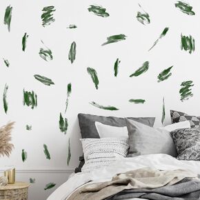 DIY Oil Painting Brushstroke Wall Decal for Kids - Creative Brushstroke Wall Sticker | Removable, Waterproof, and Easy Peel and Stick | Perfect for Kids, Baby Room, Classroom, Living Room,