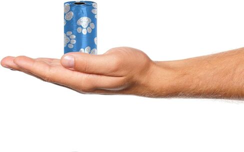 Parisian Pet Ecofriendly Dog Poop Bags Rolls - 320 Count Unscented Poop Bags For Dogs - Leakproof, Extra Thick, 16 Dog Waste Bags Refill Rolls - Polka Dot Pink Doggie Poop Bags - Fits All Dispenser in Kuwait