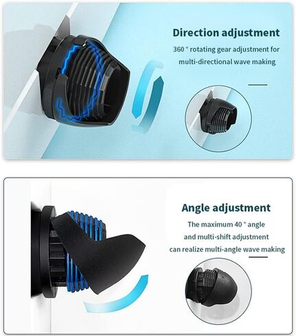 ZSPET 850L/H Turtle Filter with 2 Sponges, 3-in-1 Water Circulation Amphibian Tank Filter, Low Water Filter for Turtle Tanks, Reptile Frog in Kuwait