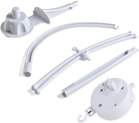 26 Inch (66 cm) Baby Crib Mobile Bed Bell Holder Music Box Holder Arm Bracket Baby Bed Stent Set Mobile Hanger Set for Baby Bed Mobile Bed in Saudi Arabia