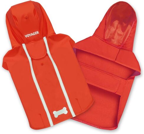 Best Pet Supplies - Voyager Waterproof Dogs Rain Poncho, Yellow, X-Small, Chest: 12.5" ~ 16" (253-YW-XS), 1 Count (Pack of 1) in Saudi Arabia