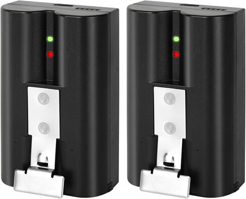 Hiweld 2 Packs 6040mAh Rechargeable Battery Compatible with Ring Video Doorbell 2/3/4, Video Doorbell 3 Plus, Stick Up Cam Battery (2nd & 3rd Gen) and Spotlight Cam | Lithium-ion 6040mAh, 3.65Volt in Kuwait