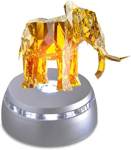 4 LED Display Base - Light Base for Glass Art - Lighted Glass Display and LED Base Light for Crystals, Figurines, and More - Lighted Display Stand w/ Color Changing Lights (2 Pack) in Kuwait