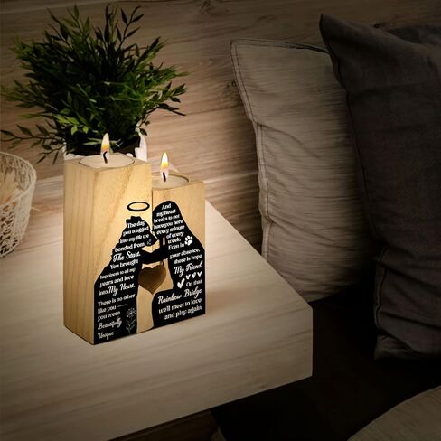 Memorial Dog Gifts,Dog Memorial Gifts for Loss of Dog,Loss of Dog Sympathy Gift,Pet Memorial Gifts for Dogs,Pet Loss Gifts, Sympathy Keepsake Dog Mom, Dog Dad for Loss of Pet,Dog Candle Holder. in Kuwait