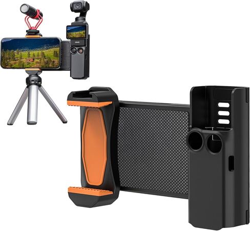 حامل هاتف FPVtosky لـ DJI Osmo Pocket 3، DJI Pocket 3 ملحقات توسيع مشبك تثبيت الهاتف الذكي in Kuwait