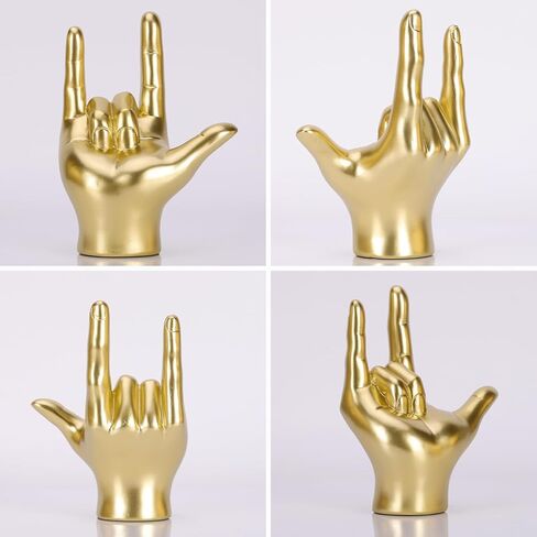 DOVDOV I Love Your Gesture Statue، ديكور المنزل باللون الأخضر الزمردي، ديكور فن النحت اليدوي الحديث، المكتب، الزفاف، قطع مركزية للطاولة، ديكور غرفة المعيشة المنزلية وإكسسواراتها in Kuwait