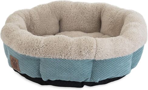 Petmate Cozy Dog Bed, 21"L x 21"W x 6"Th, Blend Material, Machine Washable in Kuwait