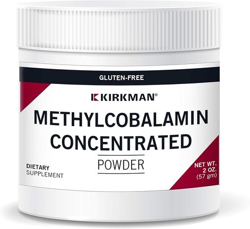 Methylcobalamin Concentrated Powder, 2 oz (57 g), Kirkman Labs in Saudi Arabia