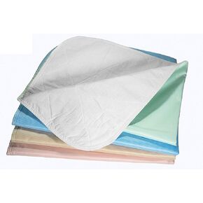 4 عبوات - وسادات داخلية كبيرة مقاومة للماء وقابلة لإعادة الاستخدام لسلس البول مقاس 36 × 42 / وسادات سرير قابلة للغسل - باللون الأخضر والأسمر والوردي والأزرق - رائعة للبالغين والأطفال والحيوانات الأليفة in Kuwait