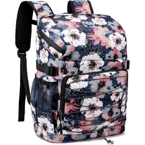 حقيبة ظهر مبرد للنساء، حقيبة ظهر صغيرة ناعمة على الشاطئ، 25 علبة حقيبة ظهر تبريد مقاومة للماء معزولة مانعة للتسرب للتنزه سيرًا على الأقدام والتجديف بالكاياك والنزهات in Kuwait