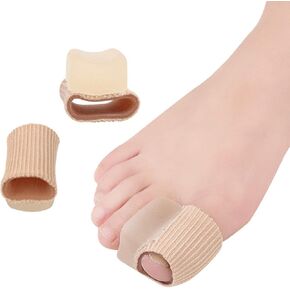 فواصل جل لأصابع القدم من 6 قطع، مصحح ورم ابهام القدم المتداخلة، فواصل اصابع القدم من السيليكون مع بطانة جل ناعمة لتخفيف الام ابهام القدم والورم (مقاس L) in Kuwait