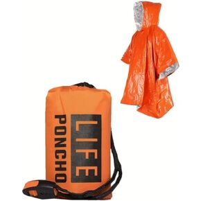 Xvicyoyr Survival Rain Poncho Emergency in Kuwait