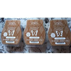 Scentsy, القرفة والفانيليا، شمع Wickless Candle Tart Warmer 3.2 أونصة، 3 عبوات (3) in Kuwait