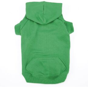 Casual Canine Basic Hoodie for Dogs, 30" XXL, Green in Kuwait