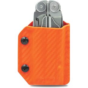 Kydex Multitool Sheath for LEATHERMAN Wave & Wave + Plus - صنع في الولايات المتحدة الأمريكية - غطاء حامل غمد متعدد الأدوات وحزام جيب - أداة متعددة غير متضمنة