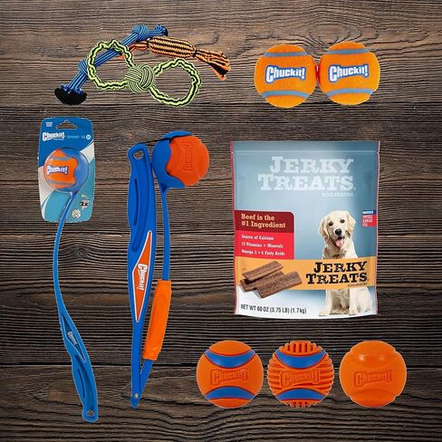 STUFF YOUR SACK Dog Gift Basket with Toys, Treats and Gift Bag for All Breed Sizes in Kuwait