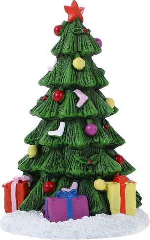 POPETPOP Fish Tank Christmas Decoration Aquarium Decorations Reptile Decor Farmhouse Christmas Decor Tabletop Christmas Tree Christmas Tree Decoration Fake Tree Small Fish Tank Statue Resin in Saudi Arabia
