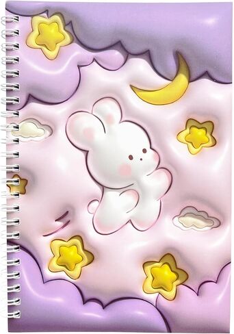 ألبوم جمع الملصقات القابل لإعادة الاستخدام، غطاء وهمي ثلاثي الأبعاد، كتاب تخزين ملصق فارغ للبالغين مقاس A5، 40 ورقة، حساب يدوي مخصص لجمع الملصقات in Kuwait