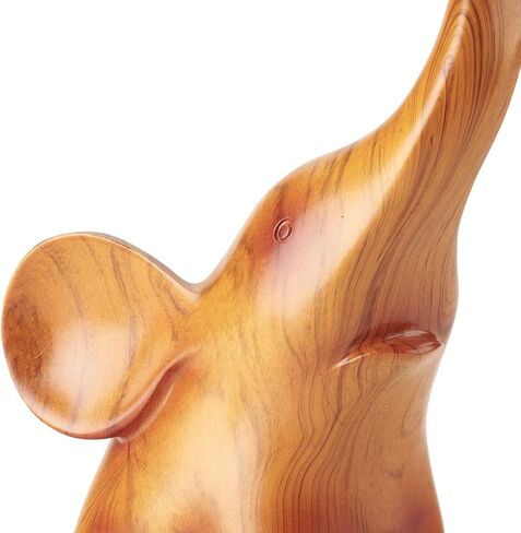 إشارات الفيلة المحبة التماثيل، تمثال الفيل الخشبي للزوجين عيد الحب الفيل التماثيل ديكور المنزل in Kuwait