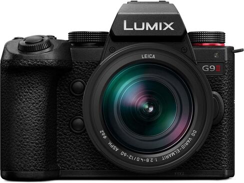 Panasonic Lumix G9 II Micro Four Thirds Mirrorless Camera, 25.2MP with 12-60mm F2.8-4 Lens (DC-G9M2LK) + Filter Kit + 64GB Card + Card Reader + Bag + Cleaning Kit in Saudi Arabia