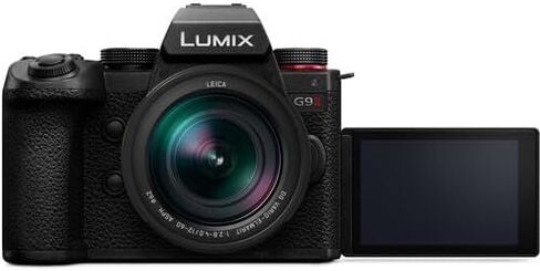 Panasonic Lumix G9 II Micro Four Thirds Mirrorless Camera, 25.2MP with 12-60mm F2.8-4 Lens (DC-G9M2LK) + Filter Kit + 64GB Card + Card Reader + Bag + Cleaning Kit in Saudi Arabia