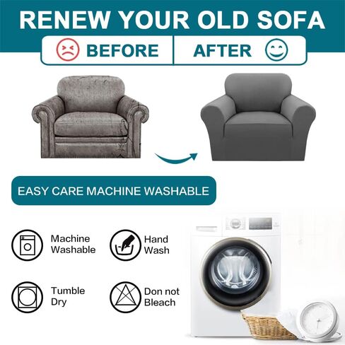 Turquoize 100% Waterproof Couch Covers Dual Waterproof Sofa Cover for Pets Stretch Sofa Slipcover for 2 Cushion Couch Leakproof Sofa Protector Feature Thick Waterproof Fleece Fabric (Loveseat, Camel) in Saudi Arabia