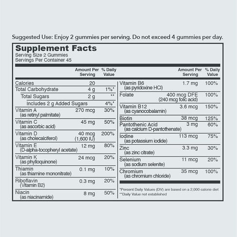 فايتال بروتينس علكة متعددة الفيتامينات للنساء، فيتامينات بي، مضادات الاكسدة والمعادن الاساسية، لتعزيز الطاقة ودعم عملية التمثيل الغذائي وصحة المناعة، كمية تكفي 45 يوم - 90 قطعة، نكهة التوت in Kuwait