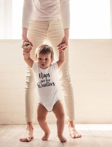 CBTwear Naps Are for Quitters - Pregnancy Announcements - Cute Infant One-Piece Baby Bodysuit in Saudi Arabia