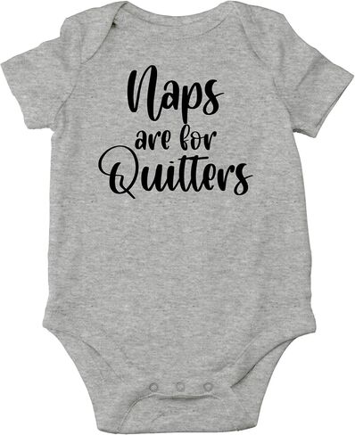 CBTwear Naps Are for Quitters - Pregnancy Announcements - Cute Infant One-Piece Baby Bodysuit in Saudi Arabia