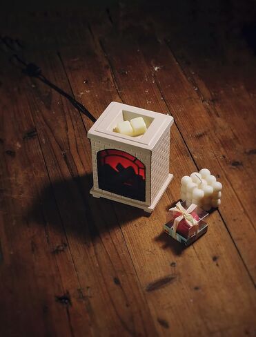 YSONG سخان شمع وامض قائم بذاته مع لهب واقعي، جهاز تسخين الشمع الكهربائي، جهاز تسخين الشمع لإذابة الشمع المعطر، جهاز إذابة الشمع لمكتب ديكور المنزل، هدايا عيد ميلاد للنساء in Kuwait