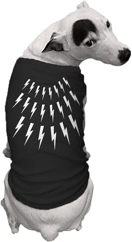 Lightning Bolts - قميص كلب محاكاة ساخرة David Sweater (أسود، X-Small) in Kuwait
