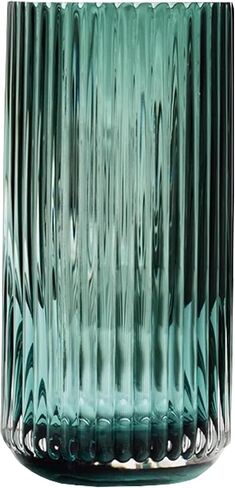10“ Green Glass Vase with Gold Mouth for Centerpieces Home Wedding Decoration in Saudi Arabia