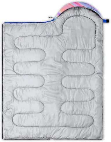 Sleeping Bags for Adults Kids,Backpacking Camping Sleeping Bag for Girls Boys Lightweight Waterproof Cold/Warm Weather Sleeping Bag for All Season in Saudi Arabia