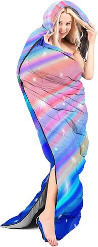 Sleeping Bags for Adults Kids,Backpacking Camping Sleeping Bag for Girls Boys Lightweight Waterproof Cold/Warm Weather Sleeping Bag for All Season in Saudi Arabia