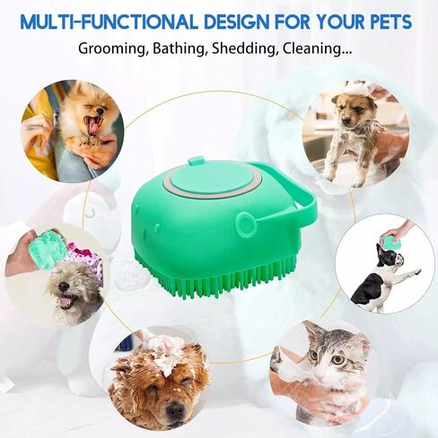 Pet grooming pack, shower brush, hair remover glove in Saudi Arabia