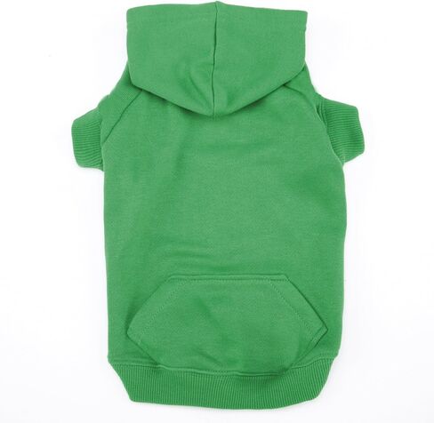 Casual Canine Basic Hoodie for Dogs, 30" XXL, Green in Kuwait