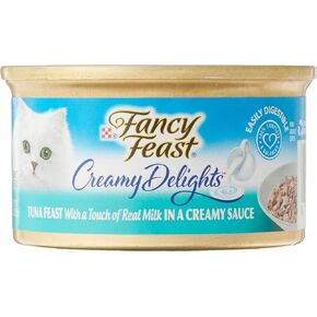 فانسي فيست بورينا كريمة التونة اللذيذة مع لمسة من الحليب الحقيقي في صلصة كريمية (24-3 أونصة لكل منهما) in Kuwait